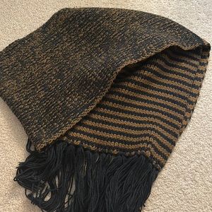 zara winter scarf